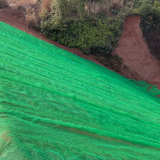 3D Erosion Control Mat for Mountain Slope Protection