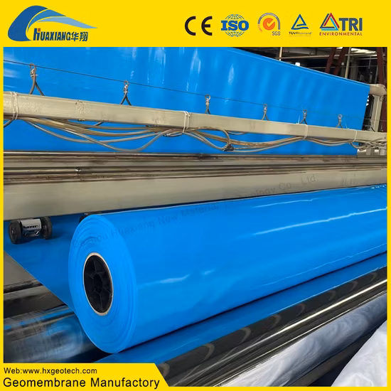 Thickness 0.2- 3.0mm Anti-Seepage Textured/Smooth HDPE Geomembrane for Foundation Reinforcement of Highways