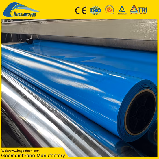 Thickness 0.2- 3.0mm Anti-Seepage Textured/Smooth HDPE Geomembrane for Foundation Reinforcement of Highways