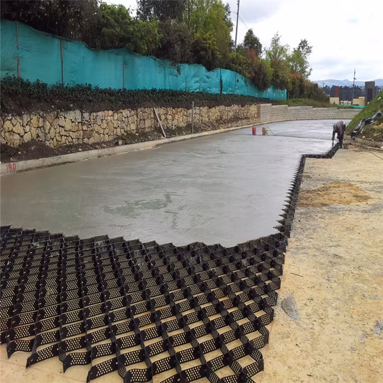 Whole Sale Cheap Prices Finely Processed Biaxial Steel Plastic Steel Geogrid 100kn