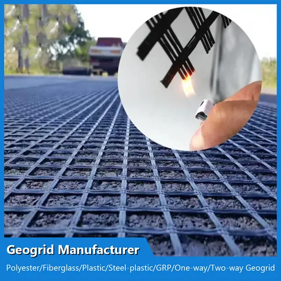 Composite 30kn 100kn Fiberglass Biaxial Geogrid Gravel Stabilizer Geogrids Manufacturer