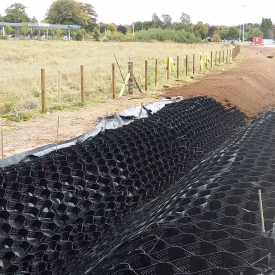 Earthwork Products HDPE Geocells for Retaining Wall Driveway Soil Stabilizer